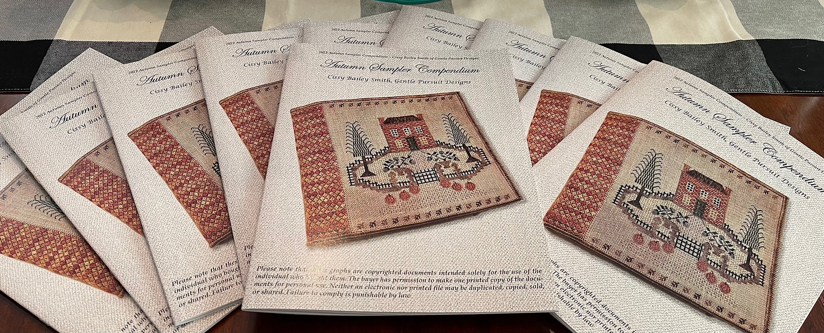 Autumn Sampler Compendium - Cross Stitch Pattern