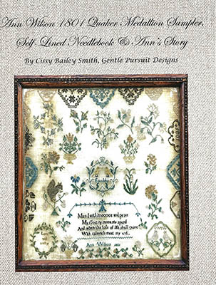 Ann Wilson 1801 Quaker Medallion Sampler - Cross Stitch
