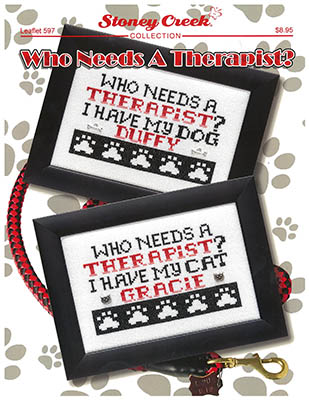 Who Needs A Therapist? - Cross Stitch Pattern