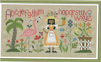 Dame Nature De L'Ete  - Cross Stitch Pattern