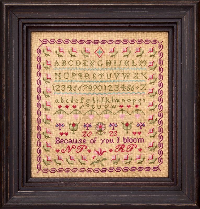 Because Of You - Cross Stitch Pattern