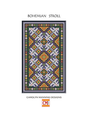 Bohemian Stroll - Cross Stitch Pattern
