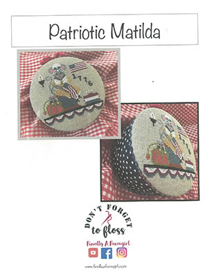 Patriotic Matilda - Cross Stitch Pattern