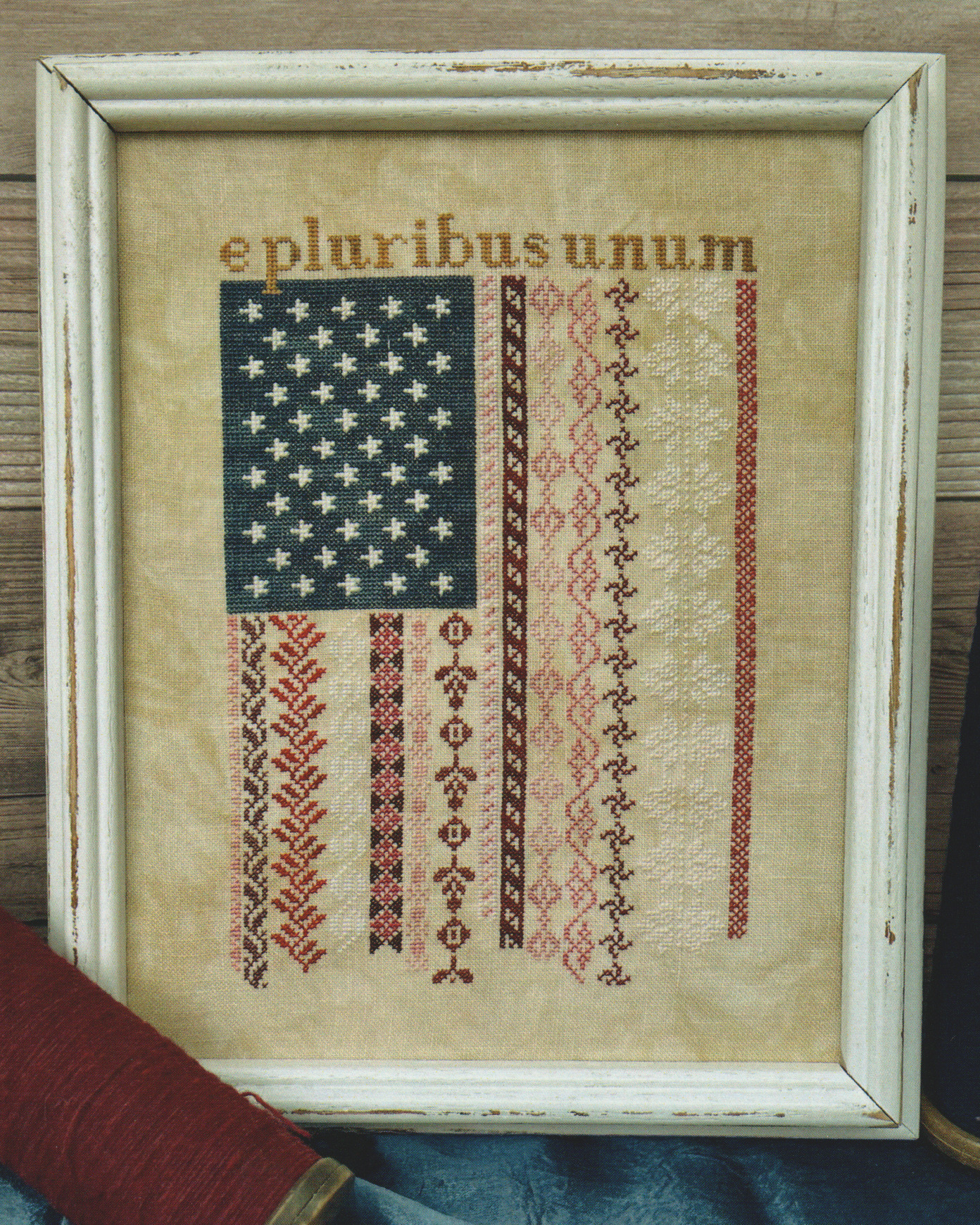 E Pluribus Unum - Cross Stitch Pattern