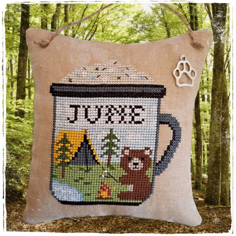 Months In A Mug - June - Cross Stitch Pattern