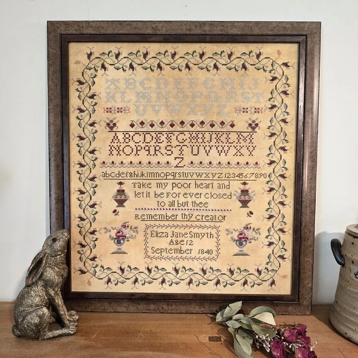 Eliza Jane Smyth 1840 - Cross Stitch Pattern