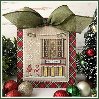 Music Hall - Big City Christmas 7 - Cross Stitch Pattern