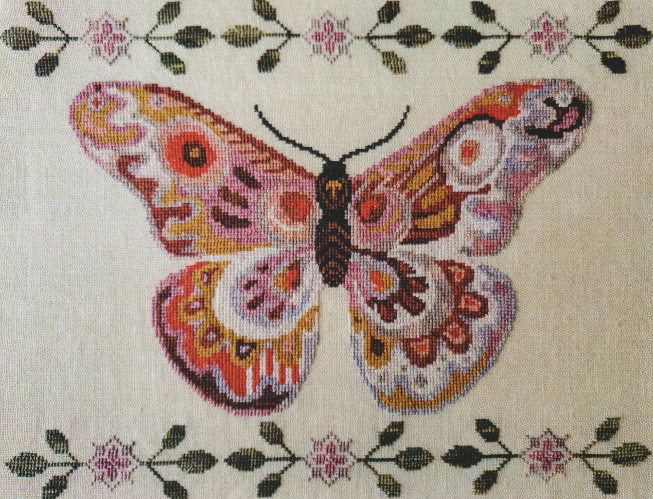 Study In Pink - Cross Stitch Pattern