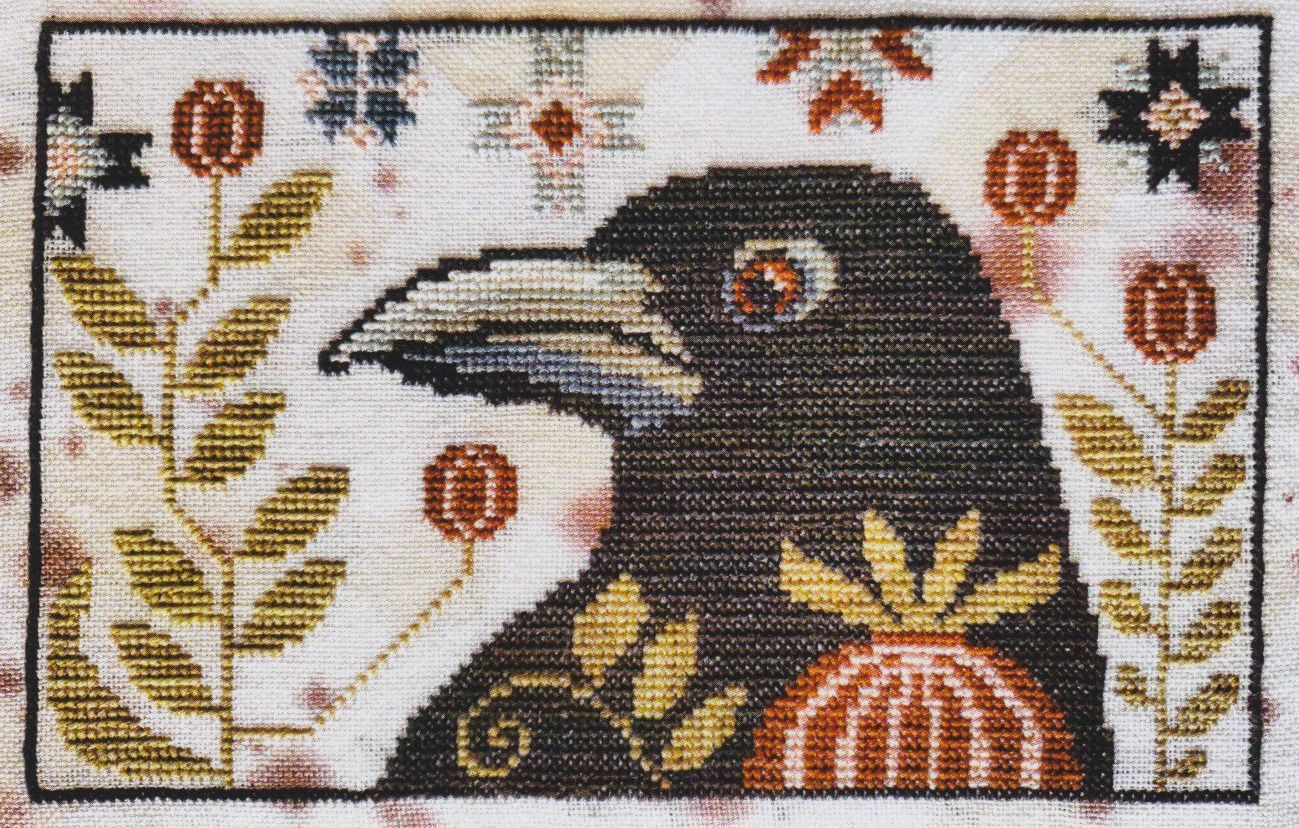 Byron Blackbird  - Cross Stitch Pattern