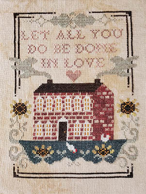Be Done In Love - Cross Stitch Pattern