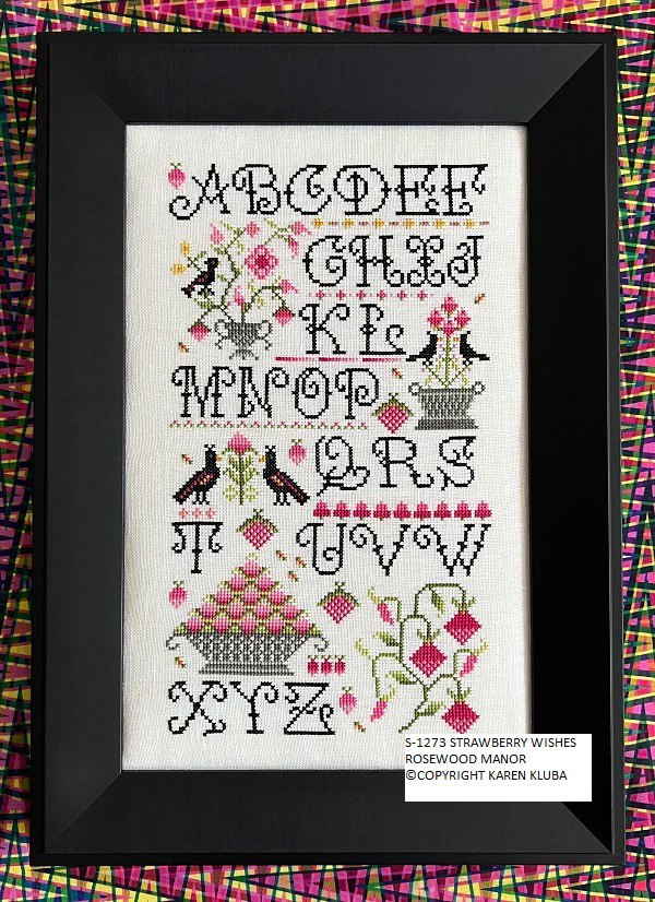 Strawberry Wishes - Cross Stitch Pattern