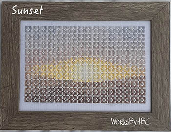 Sunset - Cross Stitch Pattern