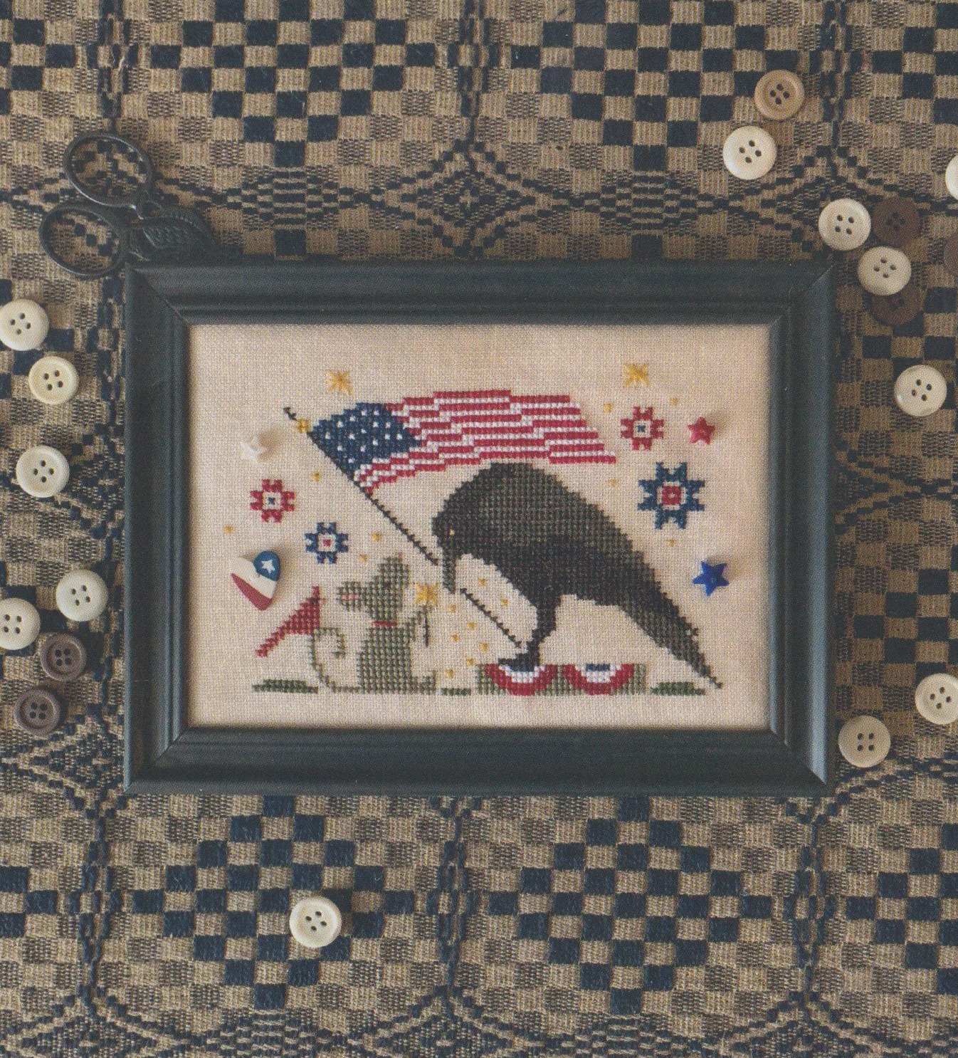 Day For Freedom - Cross Stitch Pattern 