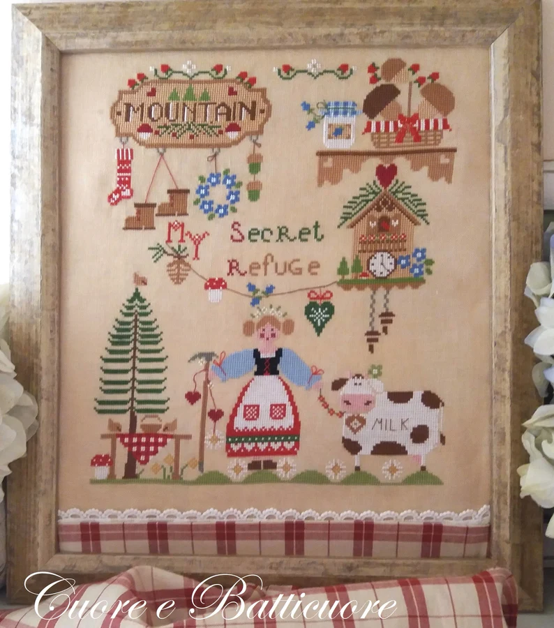 Il Mio Rifugio Segreto - Cross Stitch Pattern