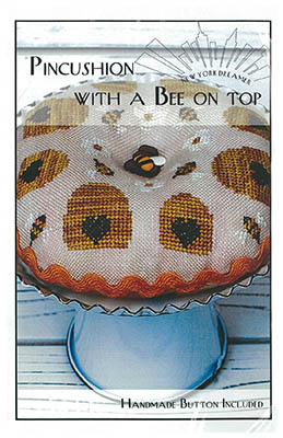 Pincushion With A Bee On Top - Cross Stitch Pattern