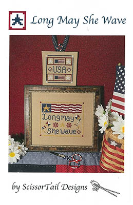 Long May She Wave - Cross Stitch Pattern