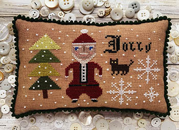 Santa Jolly - Cross Stitch Pattern
