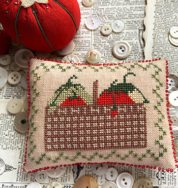 Tomato Basket - Cross Stitch Pattern