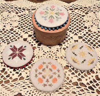 My Quaker Box Top Year - Cross Stitch Pattern