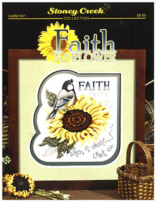 Faith Sunflower - Cross Stitch Pattern