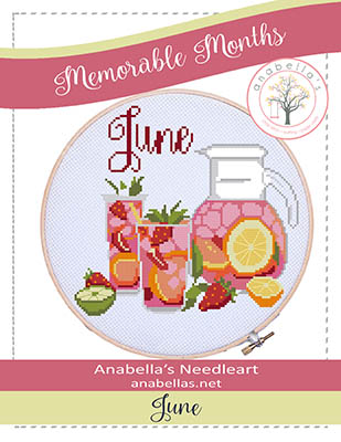 Memorable Months June - Cross Stitch Pattern
