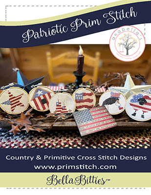 Patriotic Prim Stitch - Cross Stitch Pattern