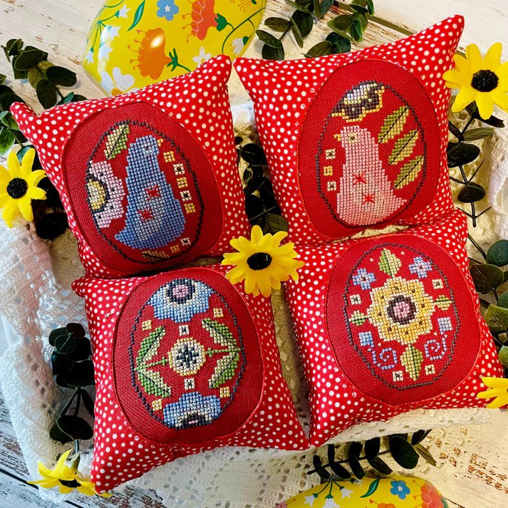 Pisanki (Folk Easter Eggs) - Cross Stitch Pattern