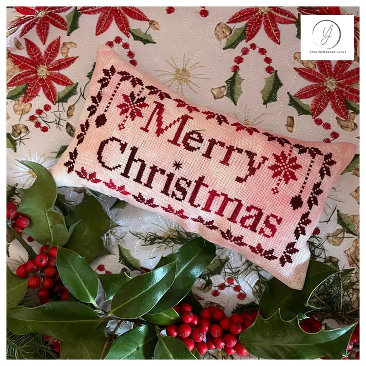Merry Christmas - Cross Stitch Pattern