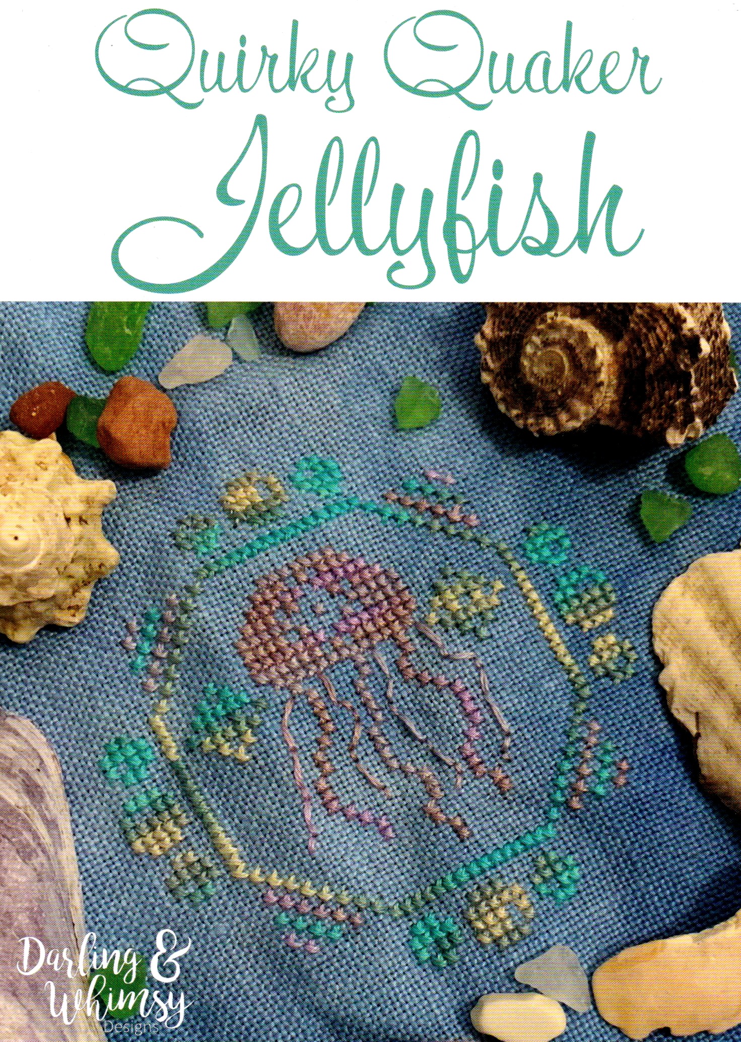 Quirky Quaker Jellyfish - Cross Stitch Pattern