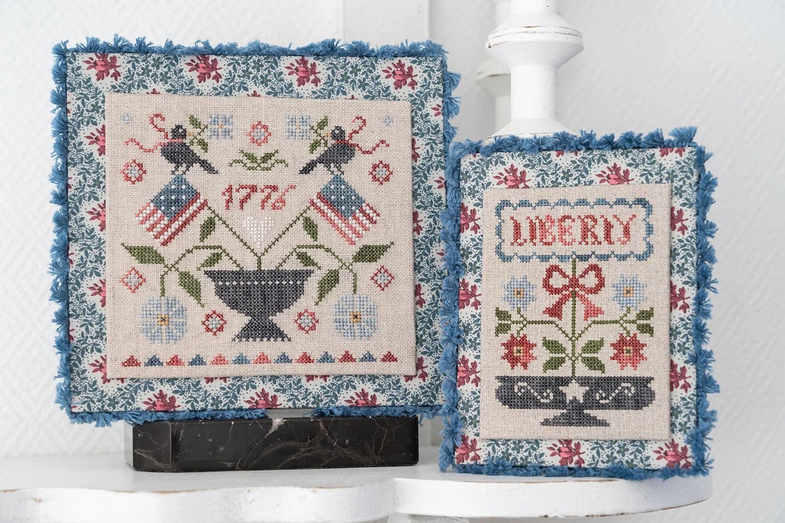 Ornament 4th Of July - Cross Stitch Pattern