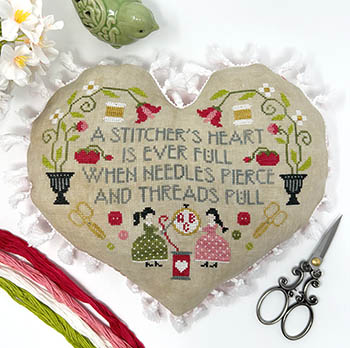 Stitcher's Heart - Cross Stitch Pattern
