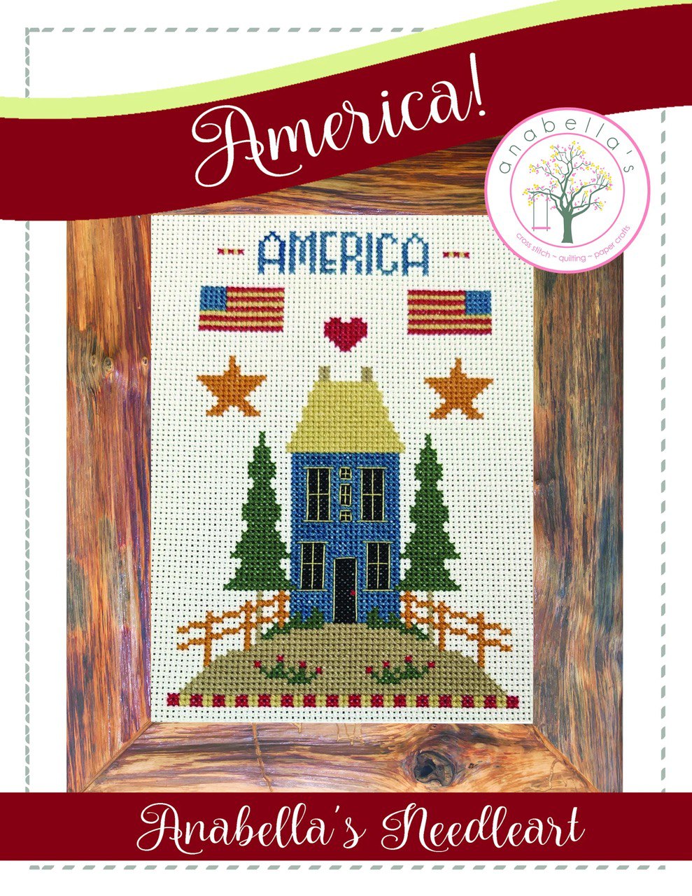America! - Cross Stitch Pattern