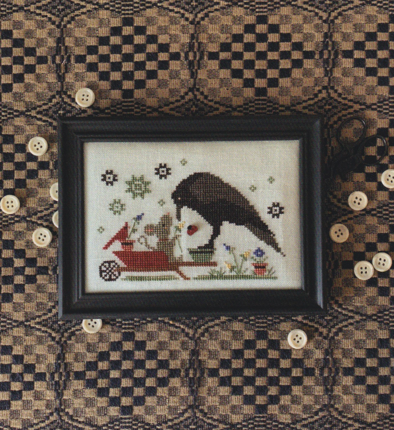 Garden Friends - Cross Stitch Pattern