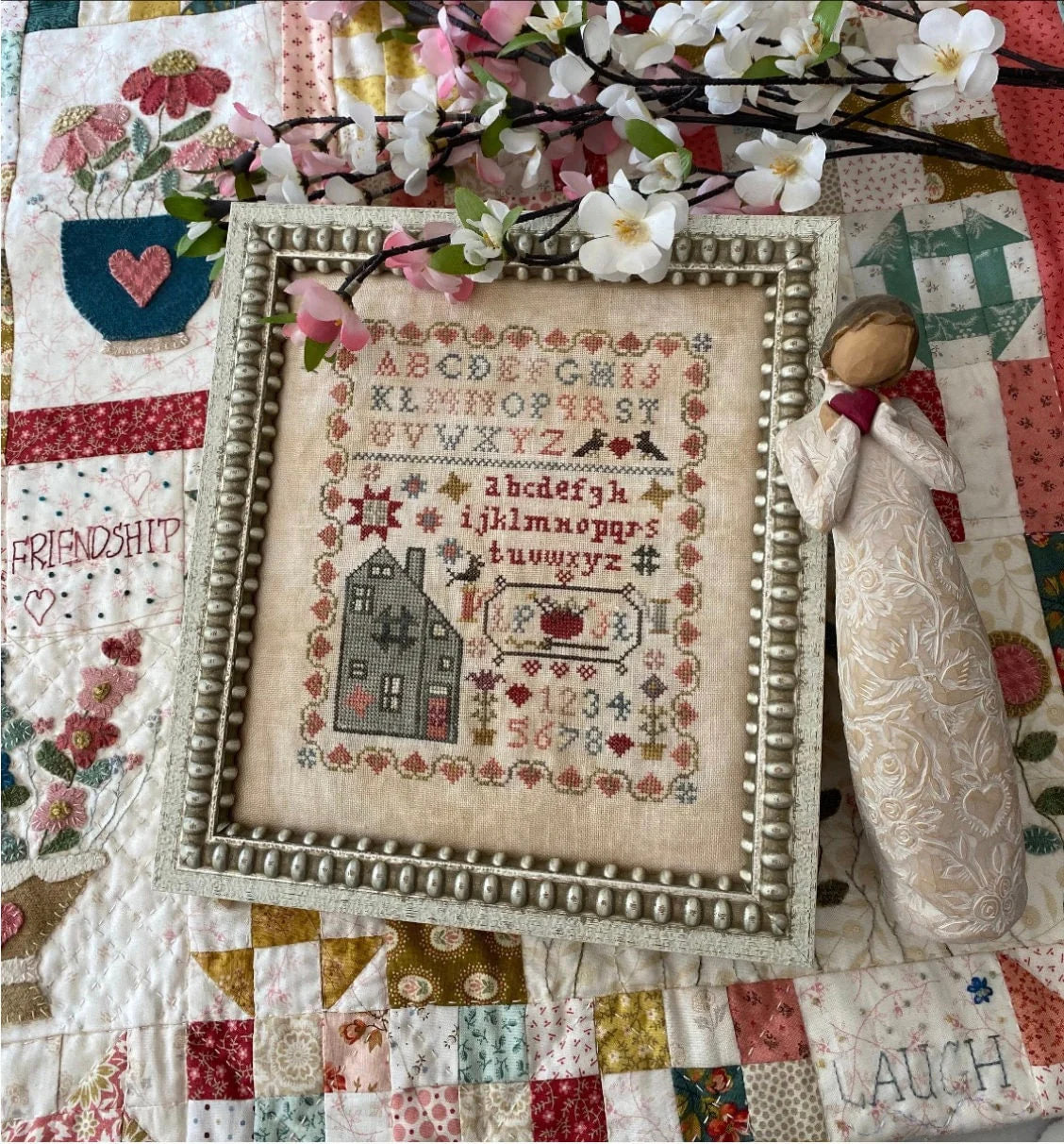 Mother Daughter Everlasting Friendship - Cross Stitch 