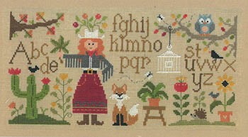 Dame Nature De L'Automne - Cross Stitch Pattern