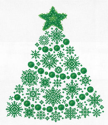 Holiday Tree - Cross Stitch Pattern