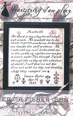 Emma Fisher 1859 - Christian Cross Stitch Pattern