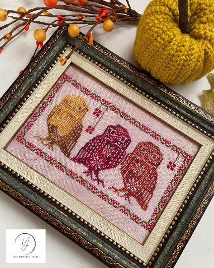 Autumn Owl  - Cross Stitch Pattern