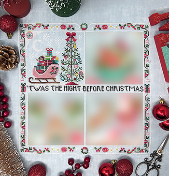 Night Before Christmas 1 - Cross Stitch Pattern