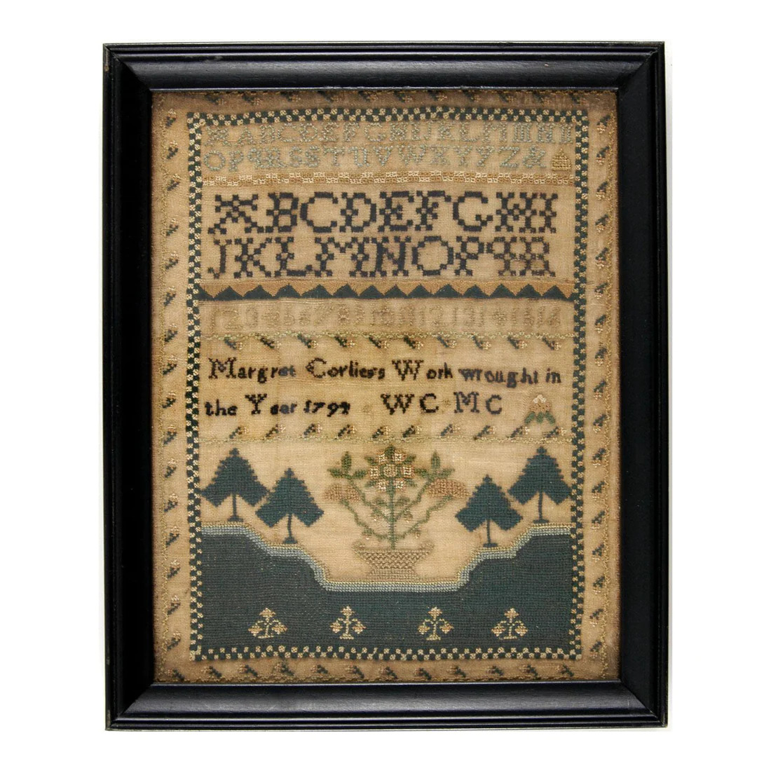 Margaret Corlies 1794 - Cross Stitch Pattern