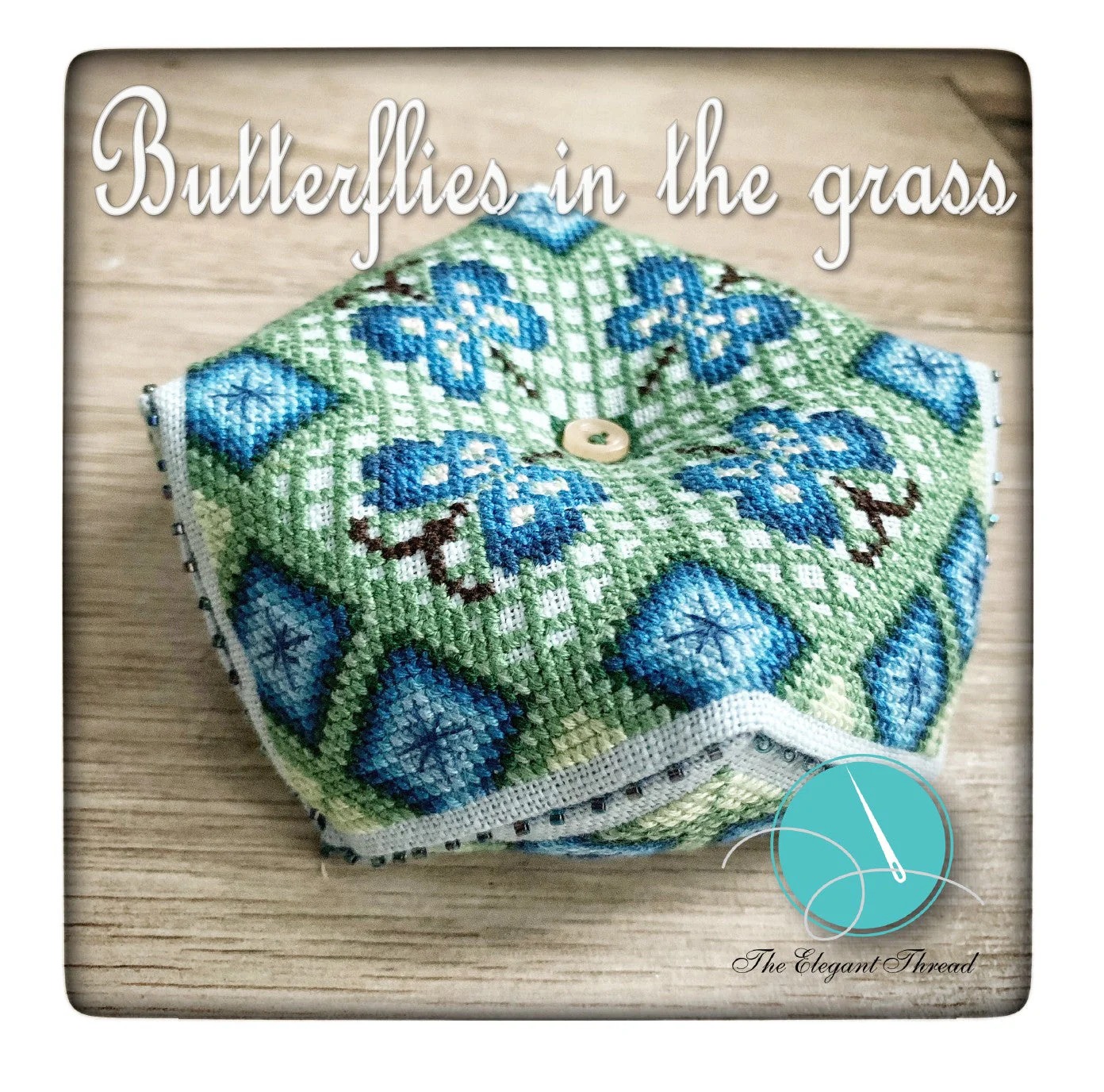 Butterflies In The Grass - Cross Stitch Pattern