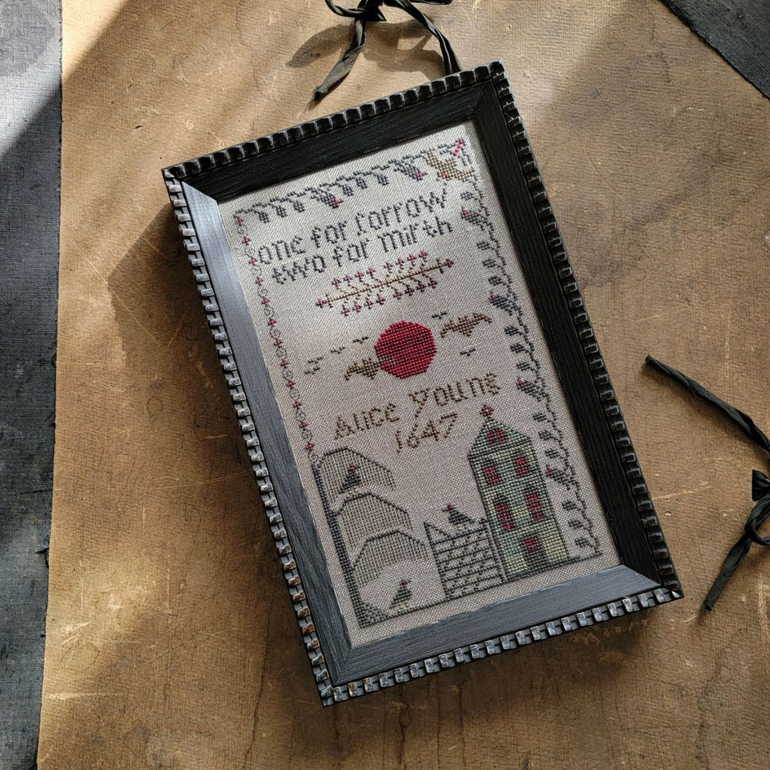 Alice Young Sampler 1647 - Cross Stitch Pattern