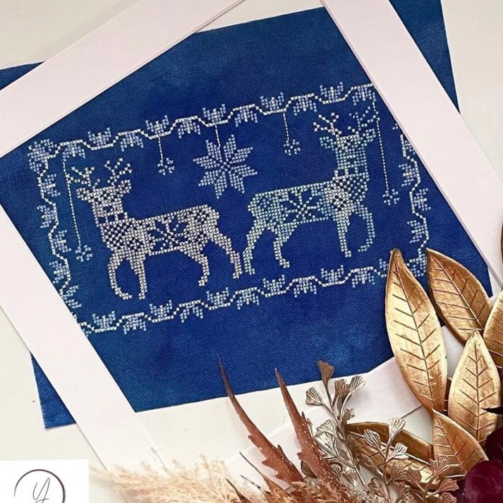Winter Deer - Cross Stitch Pattern