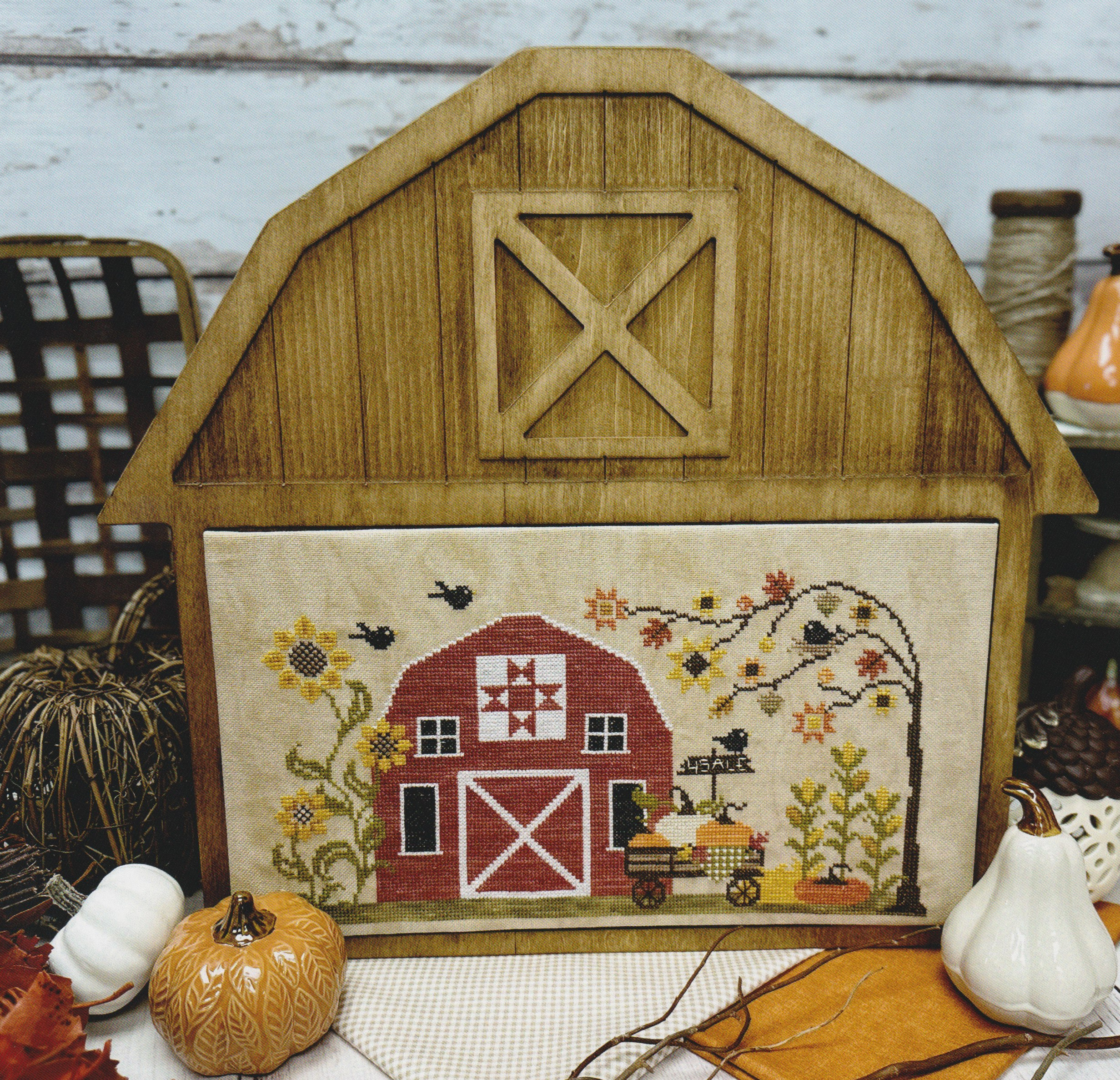 Autumn On The Farm - Cross Stitch Pattern