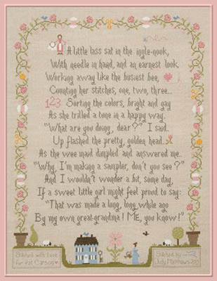 Sampler Of My Grandma - Cross Stitch Pattern