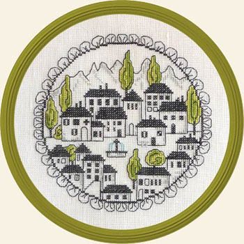 Village Alpin - Cross Stitch Pattern