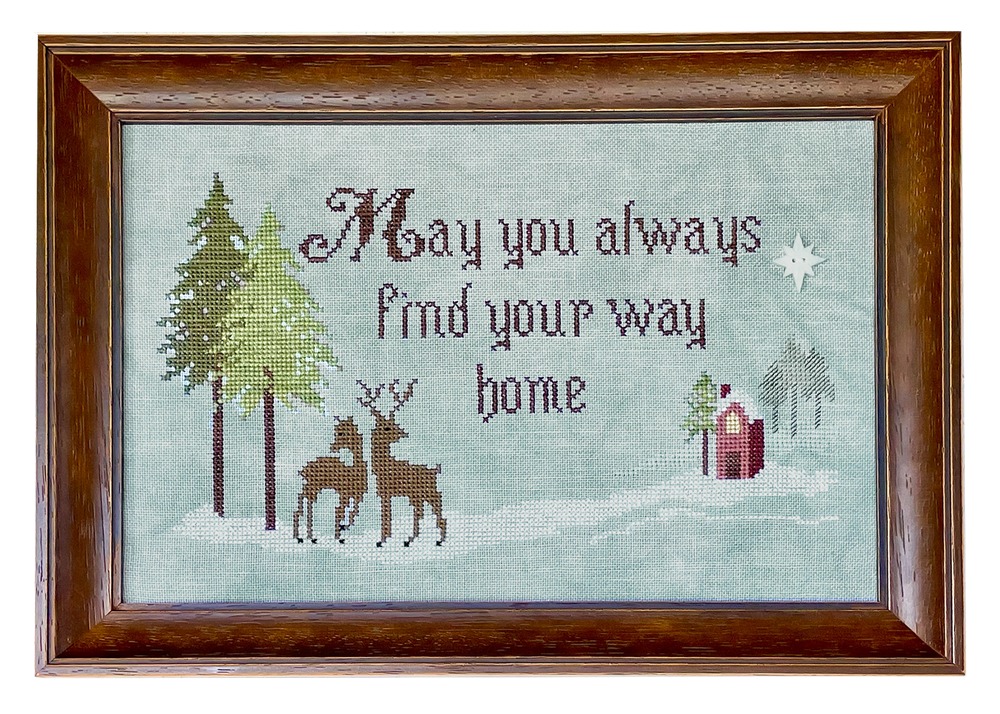 May You Find Your Way Home - Cross Stitch Pattern
