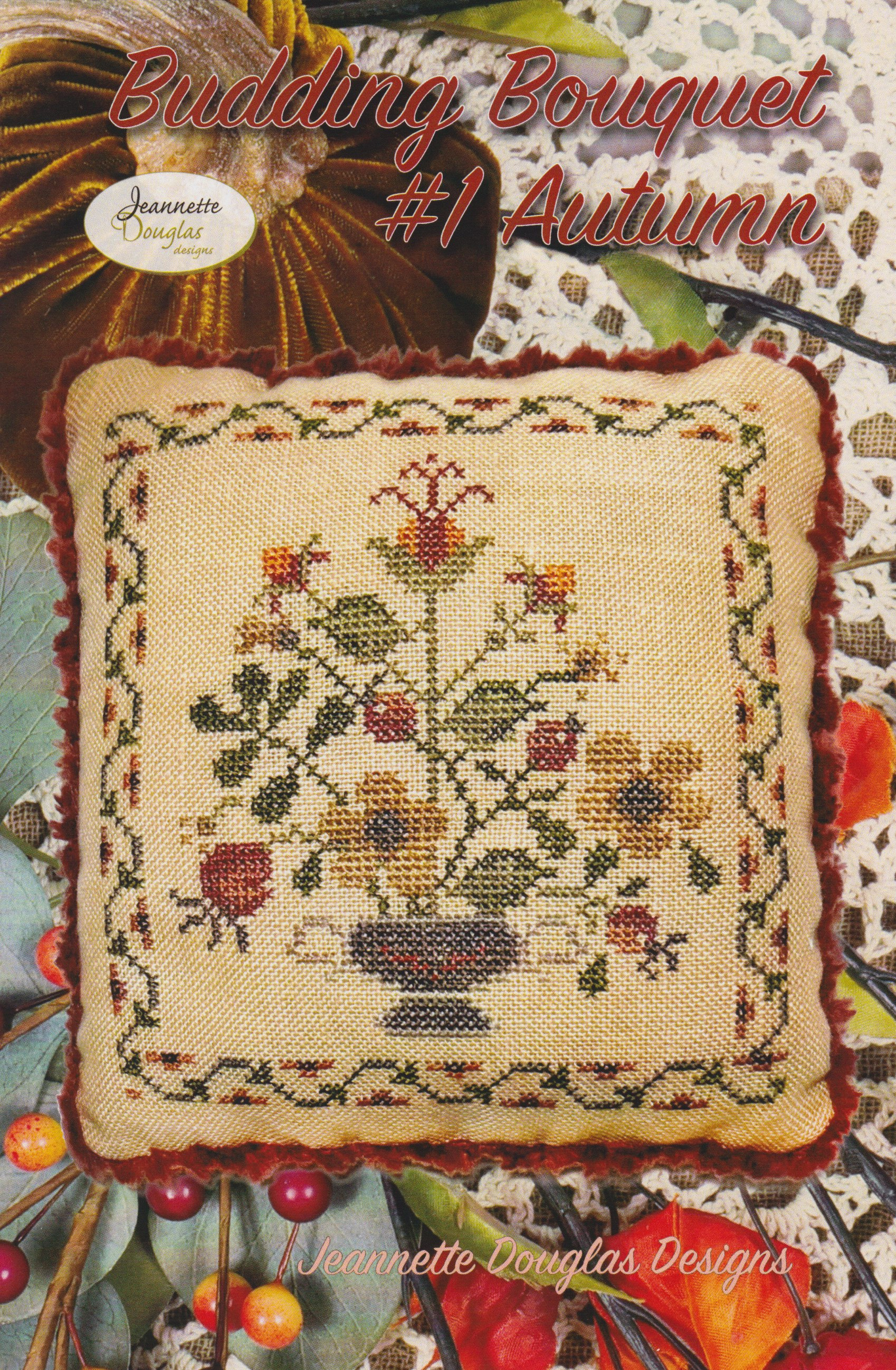 Budding Bouquet 1 - Autumn - Cross Stitch Pattern