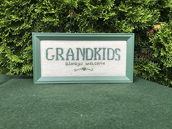 Welcome Grandkids - Cross Stitch Pattern