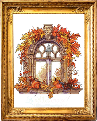 Autumn Window - Cross Stitch Pattern